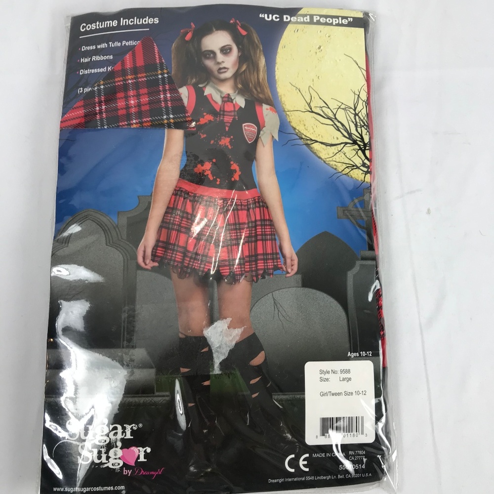 Sugar Sugar UC Dead People Halloween Costume